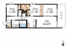 神奈川県川崎市中原区小杉御殿町１丁目（賃貸マンション3LDK・2階・67.65㎡） その2