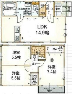 間取り：211064423915