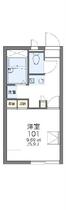 レオパレスアルエット 209 ｜ 栃木県宇都宮市駒生町（賃貸アパート1K・2階・20.28㎡） その2