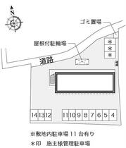 レオパレスＦＵＪＩＯＫＡ 202 ｜ 群馬県藤岡市中栗須（賃貸アパート1K・2階・23.18㎡） その3