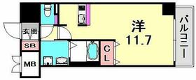 兵庫県神戸市中央区浜辺通６丁目（賃貸マンション1R・8階・30.50㎡） その2