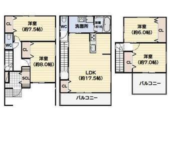 間取り：227103726307