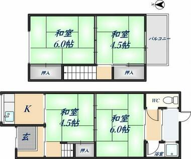 間取り：227098269463