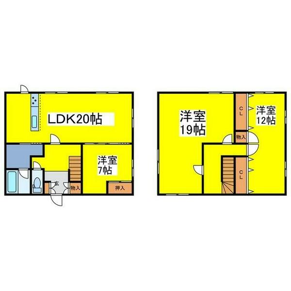 detached 北海道石狩市親船東二条２丁目
地図を見る