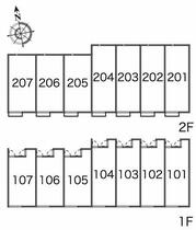 レオネクストハイツ忘れな草 105 ｜ 東京都三鷹市下連雀７丁目（賃貸アパート1K・1階・22.54㎡） その5