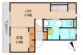 Ｓｍｉｌｅ　Ⅰ  ｜ 千葉県松戸市西馬橋幸町（賃貸アパート1LDK・2階・34.13㎡） その2