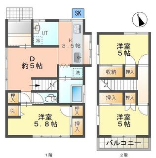 間取り：223038841407