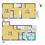 調布市入間町１丁目&nbsp;2階建&nbsp;築2年のイメージ