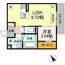 レジデンス柊 301 ｜ 愛知県大府市柊山町１丁目（賃貸アパート1LDK・3階・32.64㎡） その2