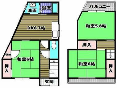 間取り：227102822461