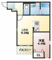 熊本県熊本市中央区西子飼町（賃貸アパート1LDK・1階・33.84㎡） その2