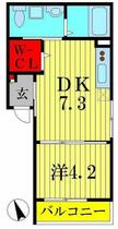 ＡＪ柏Ｗｅｓｔ　Ｉ 302 ｜ 千葉県柏市明原２丁目（賃貸アパート1DK・3階・27.30㎡） その2