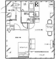 東京都葛飾区東金町２丁目（賃貸マンション1LDK・2階・42.00㎡） その2