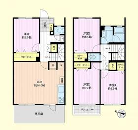 タウンハウス永山１階　京王永山駅バス９分