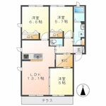 倉敷市平田&nbsp;2階建&nbsp;築17年のイメージ