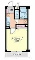 神奈川県川崎市中原区下小田中４丁目（賃貸マンション1K・1階・25.50㎡） その2