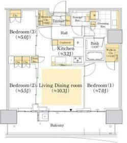 ＨＡＲＵＭＩ　ＦＬＡＧ　ＳＵＮ　ＶＩＬＬＡＧＥ　Ｔ棟　ＳＫＹ　ＤＵＯ