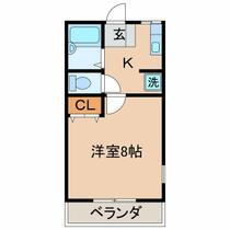 リッチモンド太田下町 206 ｜ 香川県高松市太田下町（賃貸アパート1K・2階・23.00㎡） その2