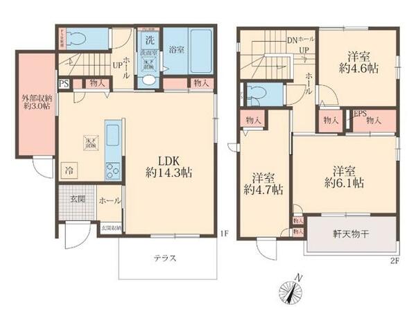 detached 埼玉県吉川市美南２丁目

地図を見る