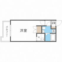 エステートモア・天神倶楽部 405 ｜ 福岡県福岡市中央区舞鶴１丁目（賃貸マンション1K・4階・22.44㎡） その2