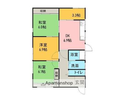 間取り：223039613673