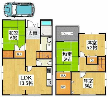 間取り：227103158435