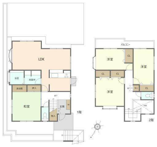 愛知県名古屋市の一戸建て | 2750万円 | 4LDK | 210.48m² | Akiyama house finder
