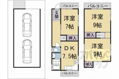 間取り：226077689244