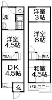 間取り：227100554360