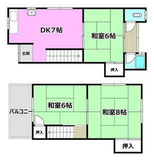 間取り：227103747624