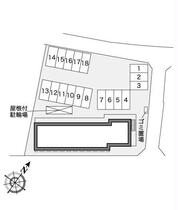 レオパレスプロシード３ 104 ｜ 千葉県袖ケ浦市今井２丁目（賃貸アパート1K・1階・23.18㎡） その3