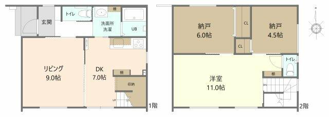 house for sale in Nagakute, Aichi | ¥33,800,000 | 3LDK | Akiyama hous…