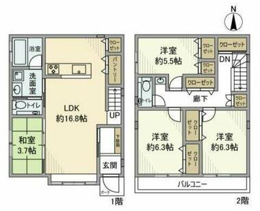 間取り：213145314434