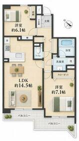 東急ドエルアルス栗平Ｒサイド　粟平駅１分／南西向きバルコニー