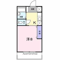 メゾン・プライム 106 ｜ 山口県山陽小野田市大学通２丁目（賃貸アパート1K・1階・23.18㎡） その2
