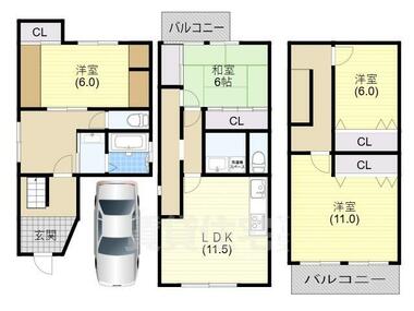 間取り：228058258136