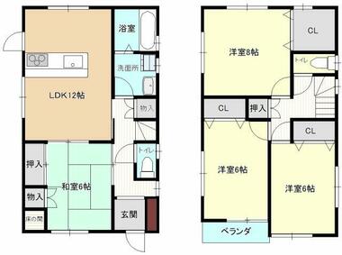 間取り：223039420836