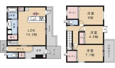 間取り：227103107584