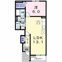 埼玉県東松山市あずま町１丁目（賃貸アパート2LDK・1階・45.33㎡） その2