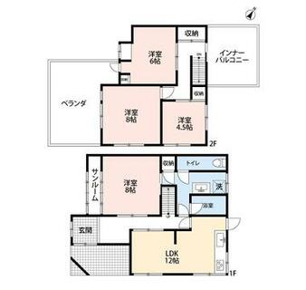 間取り：228059235836