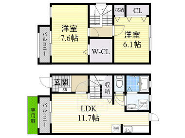 間取り：227104030445