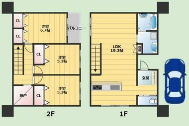 間取り：227102350058