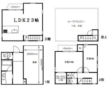 間取り：213144666655