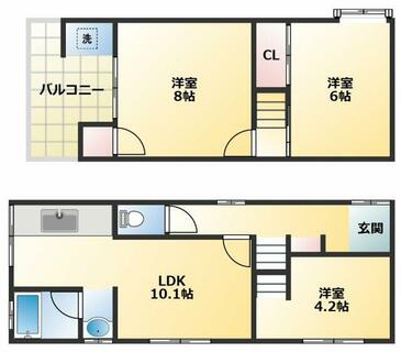 間取り：227104323716