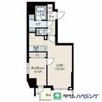 Ｓ－ＲＥＳＩＤＥＮＣＥ新宿若松町 902 ｜ 東京都新宿区若松町（賃貸マンション1LDK・9階・41.65㎡） その2