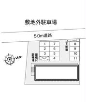 レオパレスパテオ 206 ｜ 群馬県藤岡市中大塚（賃貸アパート1K・2階・23.18㎡） その3