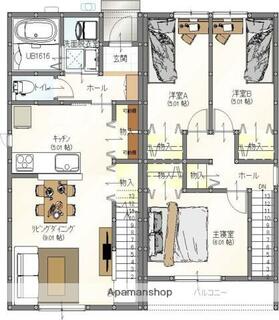 間取り：234040595671