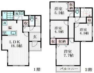 間取り：211063441272