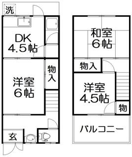 間取り：227100554847