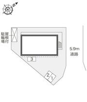 レオパレスＭＡ　ＭＥＲⅠ 104 ｜ 富山県富山市弥生町１丁目（賃貸アパート1K・1階・19.87㎡） その3